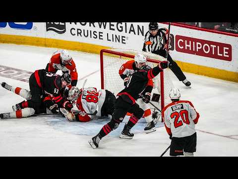 TAYLOR HALL wins Game 2 in OVERTIME!!