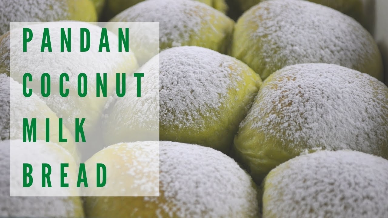 Pandan Coconut Milk Bread Recipe {Buko Pandan Pandesal} YouTube