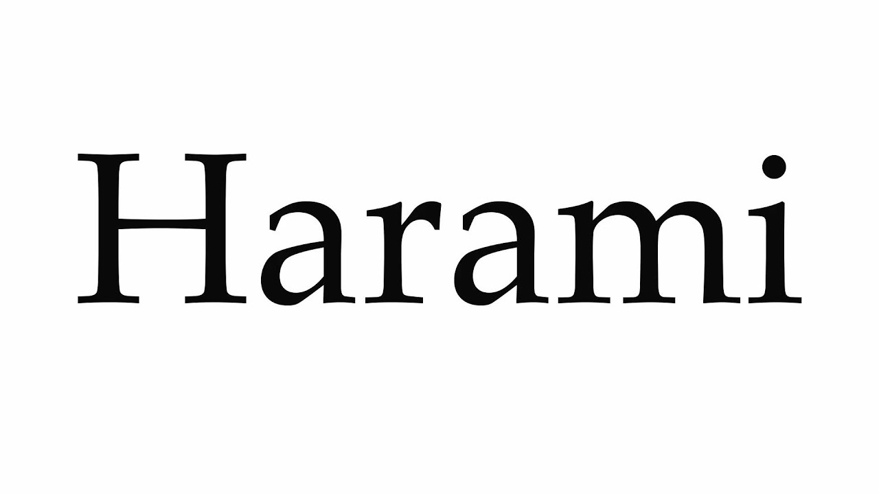 How to Pronounce Harami - YouTube