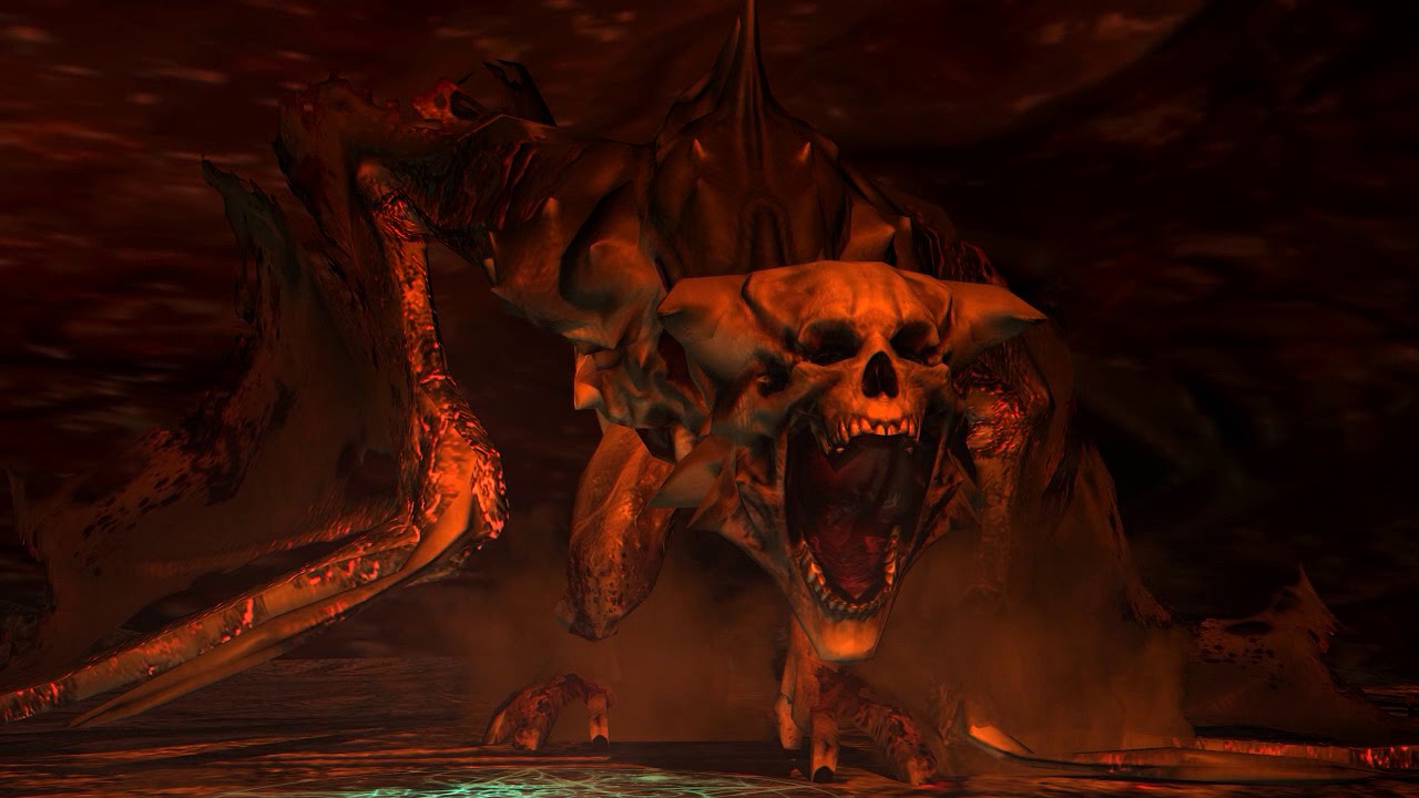 Doom 3 RoE FINAL BOSS: Maledict- No Damage, Nightmare, No Artifact ...