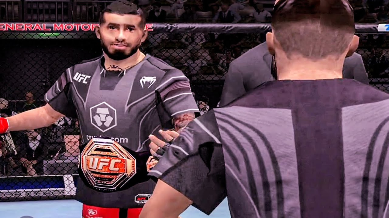 Topuria 🆚️ Tsarukyan ANDROID UFC 5 MOD PPSSPP EMULADOR [FIGHT SIMULATION] GAMEPLAY