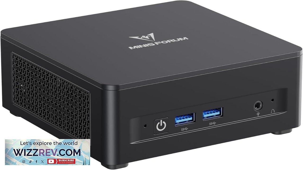 MINISFORUM UM760 Slim Mini PC AMD Ryzen 5 7640HS Processor Mini ...