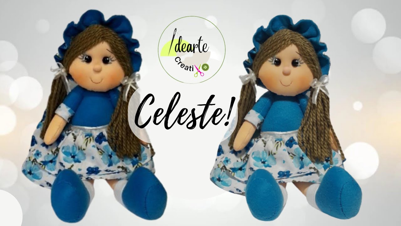 COMO HACER UNA MUÑECA EN TELA! Moldes
