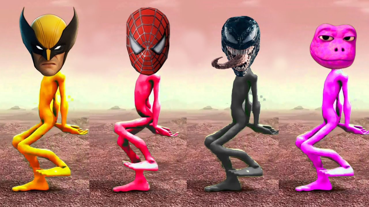 Venom vs Spider Man Dance Off | Epic Battle | Alien Dance