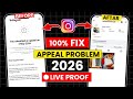You submitted an appeal instagram problem solve | How to fix you submitted an appeal instagram 2026