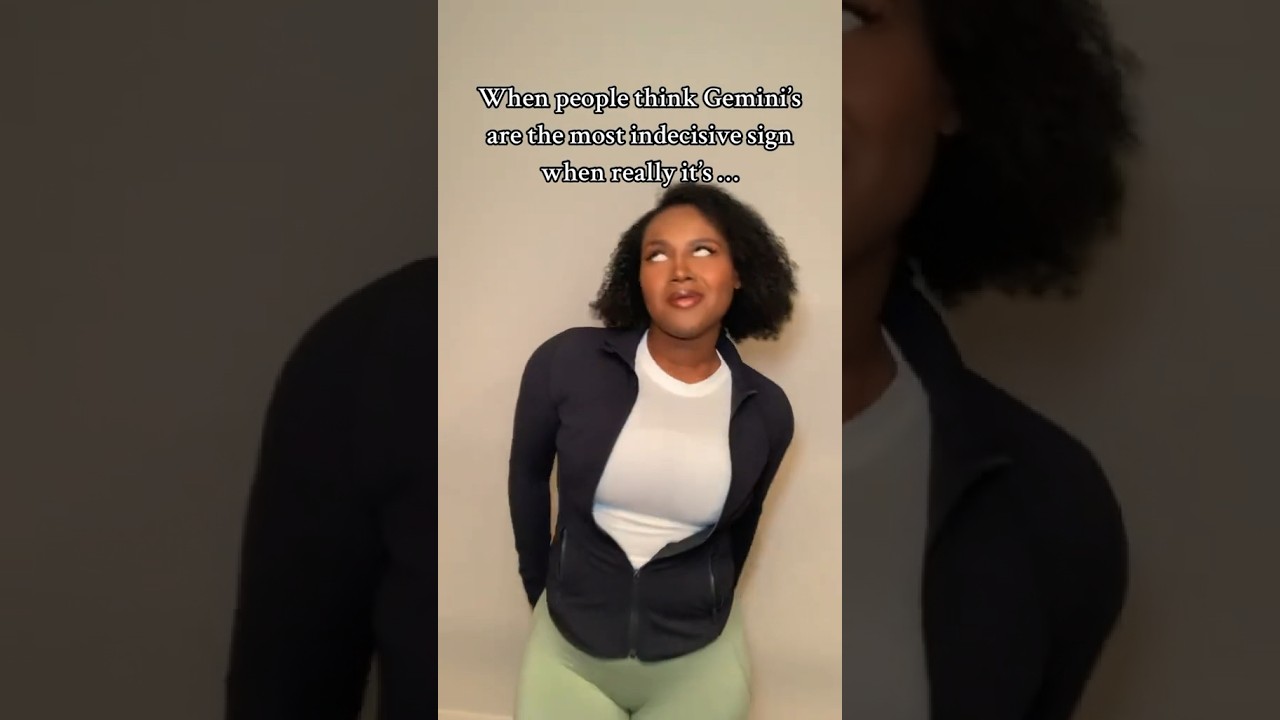 The real indecisive zodiac sign 😏 