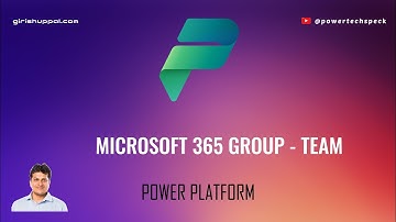 How to use Microsoft 365 Groups for sharing apps built using Microsoft Power Apps ?