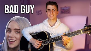 How To Play Bad Guy - Billie Eilish On The Guitar