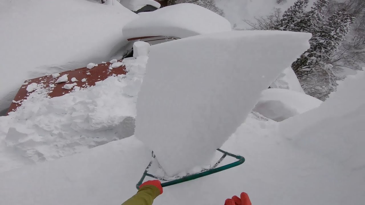 Life with Snow5  Yukioroshi3 雪下ろし３Part1