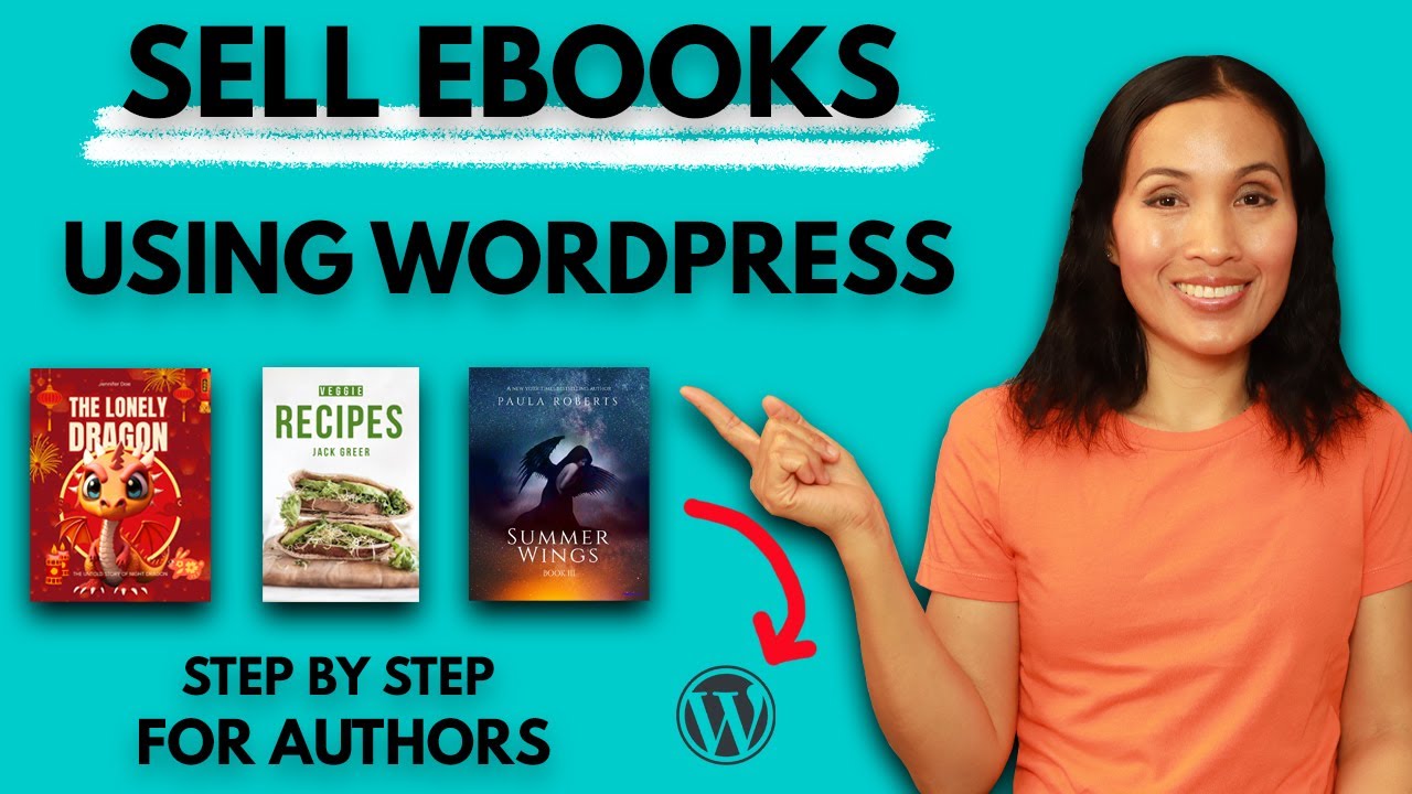 How to Sell eBooks on WordPress WooCommerce Tutorial | Step-by-Step for Authors | Self Publish