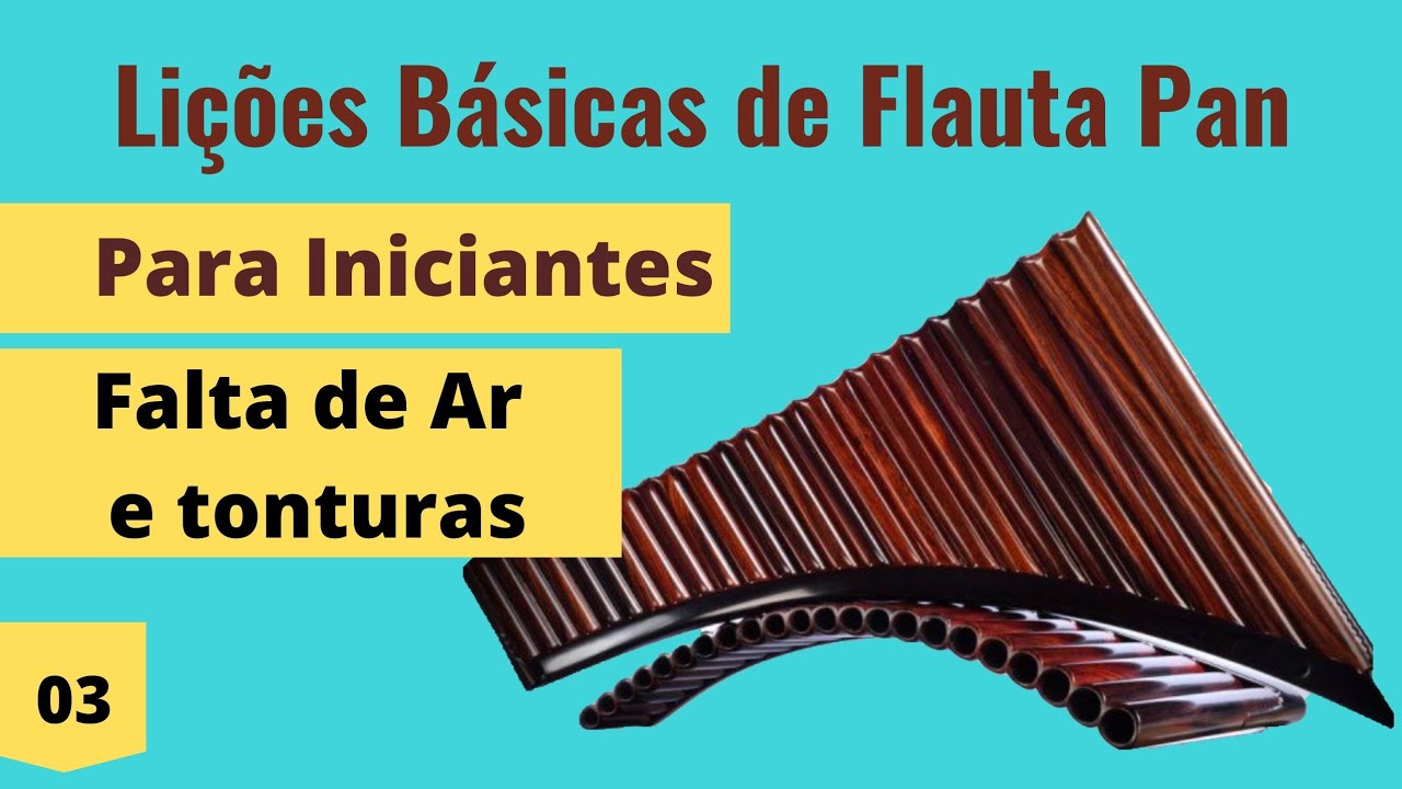 FALTA DE AR E TONTURAS - LIÇÕES BÁSICAS NA FLAUTA PAN #gheorghezamfir # ...