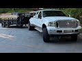 Trip to the landfill in the 6.0 dually