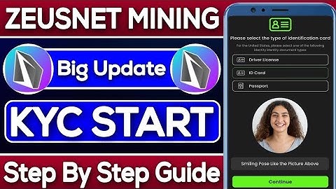 ZeusNet Mining App | ZeusNet Mining App KYC Phase 1 Verification Start | Rizwan Blouch