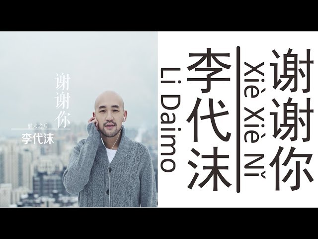 李代沫Li Daimo《谢谢你》Xie Xie Ni 歌词版【HD】 class=