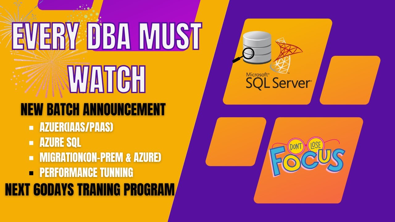 New Batch Announcement || Next 60Days Traning Program || 