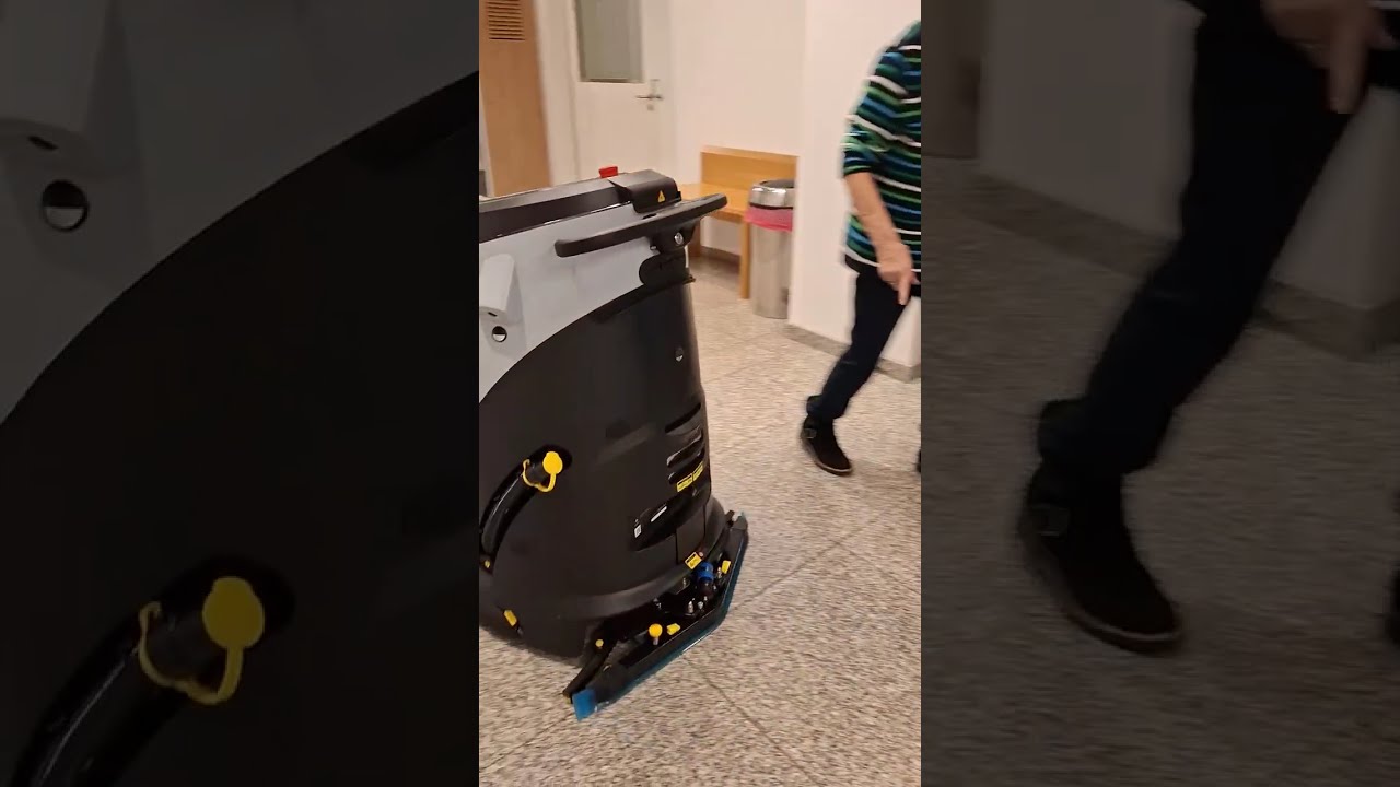 Reinigungsroboter Gausium Omnie reinigt perfekt im Krankenhaus,Mr.Blue & friends 