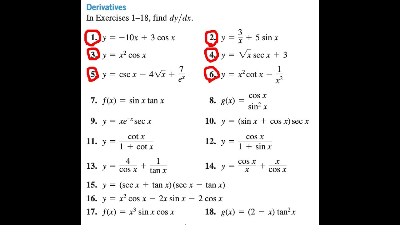 in-exercises-1-6-find-dy-dx-1-y-10x-3cos-x-2-y-3-x-5-sin-x-3