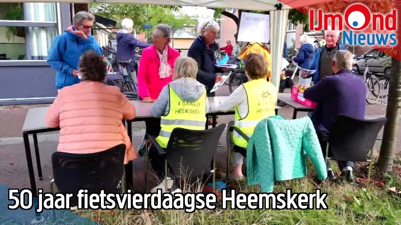 50 jaar fietsvierdaagse Heemskerk