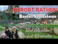Kurort Rathen Walking Tour | Bastei Elbe Sandstone Mountains of Saxony Switzerland| Sachsen Wandern