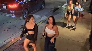 Digging the Dancing Queens Outside Sloppy Joe's Duval Street, Key West, Florida