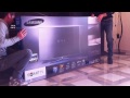 unboxing unpacking samsung ue60d8000 smart tv led 3d italia 60 pollici
