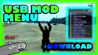 GTA 4 - USB MOD MENU XBOX 360 AND PS3 + FREE DOWNLOAD (MD EXTEND V11.03)