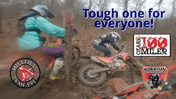 2025 Ozark 100 Miler, brutal conditions! My first attempt at narrating #dirtbike #singletrack