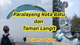 Batu Malang Paragliding and Sky Park, 1 Ticket for 2 Attractions