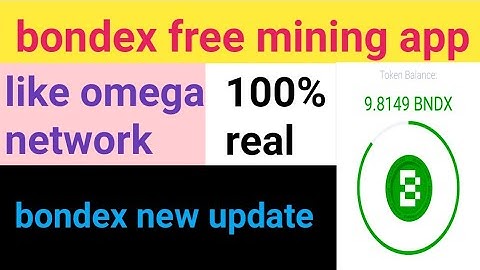bondex free mining app | bondex new update | bondex app |