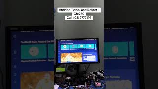 Andriod Tv box and Router - Ghs750