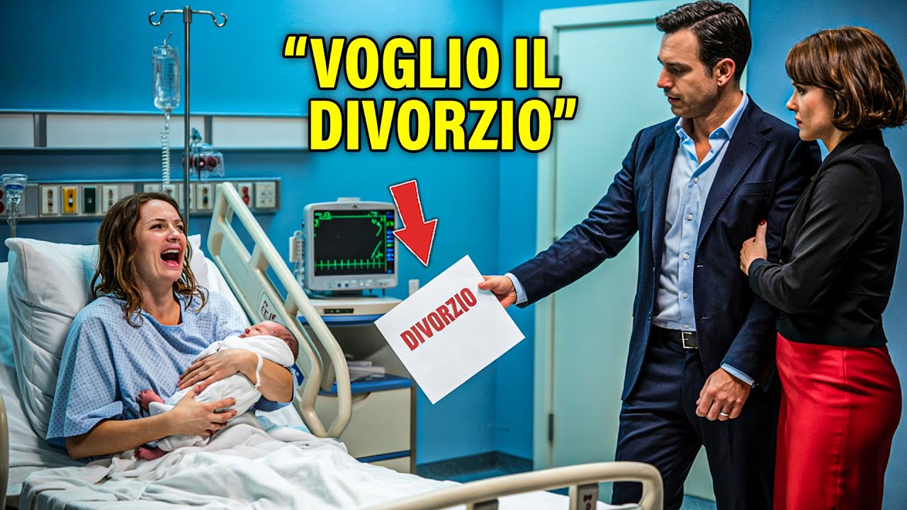 Ha partorito e il marito ha chiesto il divorzio... Ma nessuno si aspettava quello che ha fatto lei.