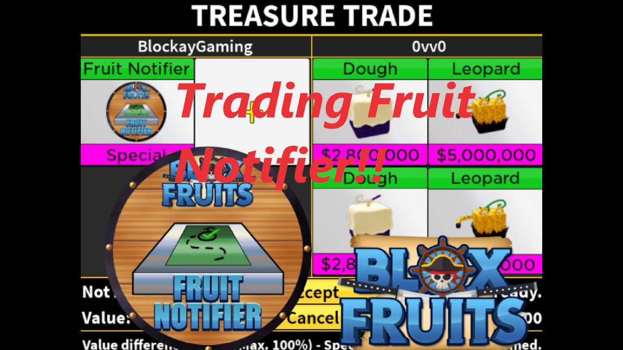 Trading Fruit Notifier For Bomb Fruit (Trading Montage) [Blox Fruits] -  BiliBili
