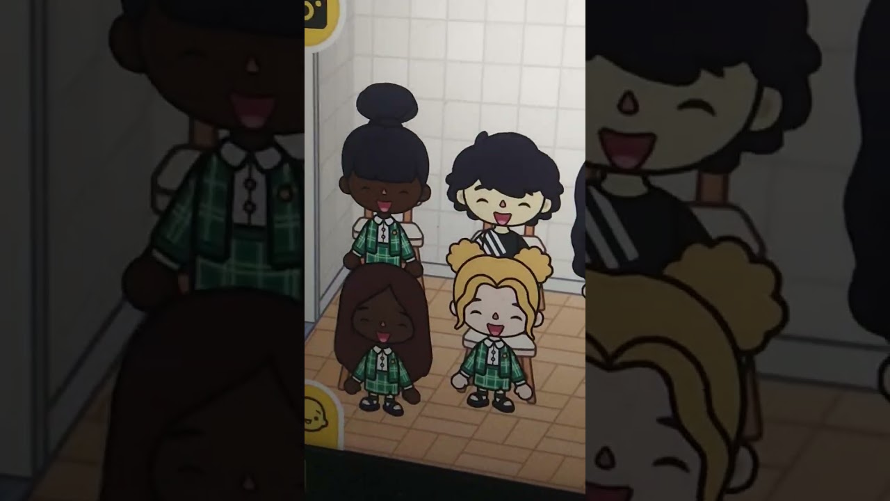 Zoe and Lily go to school!!(Toca life) (VOICED)(And Zoe gets in trouble)🏫🎒👩🏻‍🏫