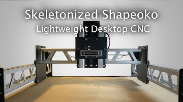 Machining Anodized Aluminum to Skeletonize My Shapeoko - #158