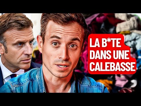 MACRON, HUGO CLÉMENT ET DES ÉTUIS PÉNIENS