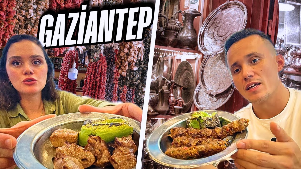 GÜNÜBİRLİK GAZİANTEP TURU / BİR GÜNDE EN MEŞHUR YEMEKLERİ YEDİK