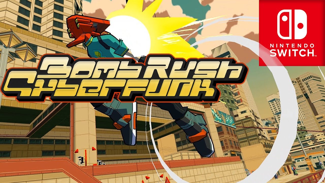 Bomb Rush Cyberfunk Nintendo Switch Gameplay