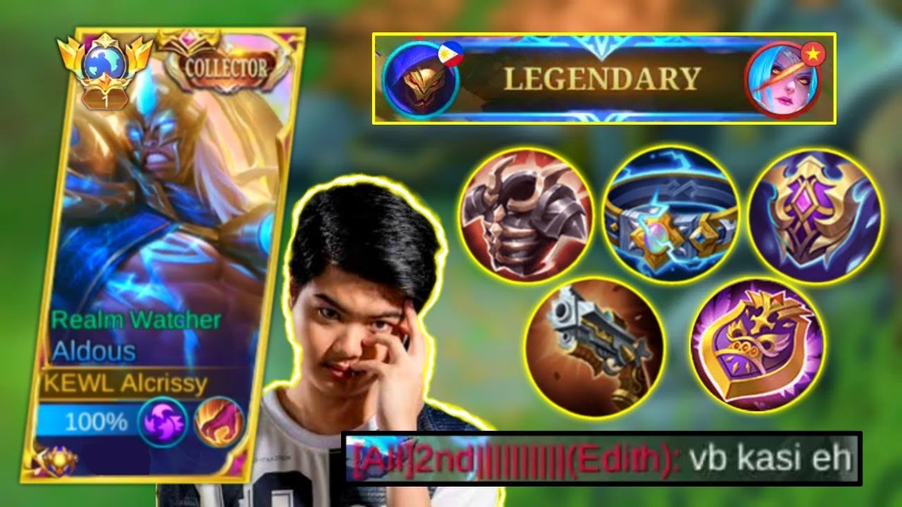 I TRIED BLACKLIST WISE BUILD FOR ALDOUS THEN IT HAPPENED IN RANKED! ALDOUS BEST BUILD 2023 - MLBB