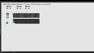 Build Oscillator with Max Msp