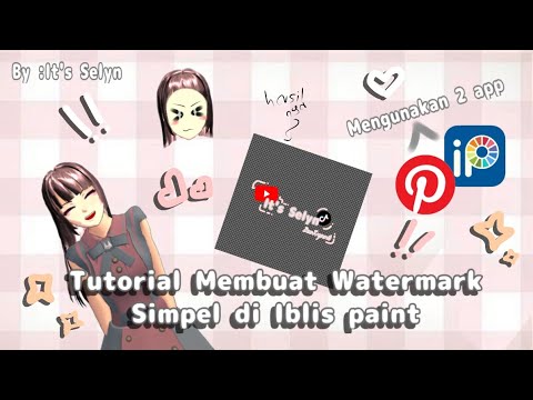 Tutorial Membuat Watermark Simpel✨ || Sakura school simulator