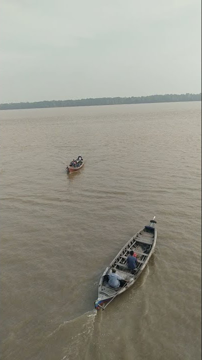 Footage  video mentahan tiktok perahu di pelabuhan