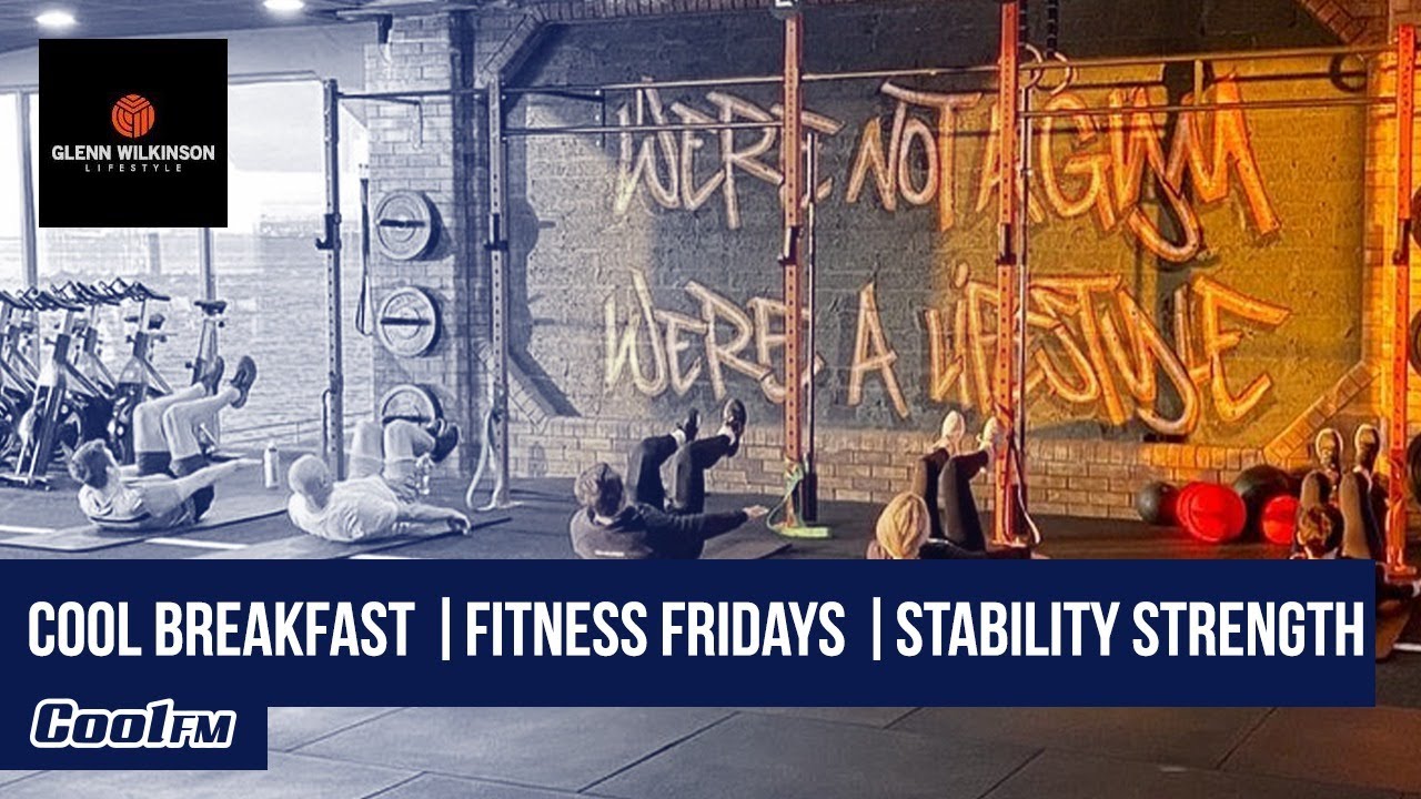 Live | Fitness Fridays with Pete, Paulo & Rebecca | Stability Strength with Glenn Wilkinson