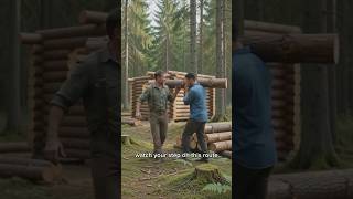 Two Men Built a Forest House From Scratch 🌲🏡