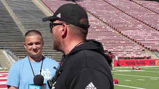 FB Spring Practice #4: HC Matt Entz, Adam Breske, Jahzon Jacks