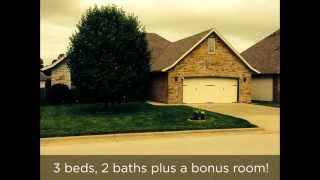 Central Springfield MO French Country Ranch home for sale near the Oak Grove Community Center