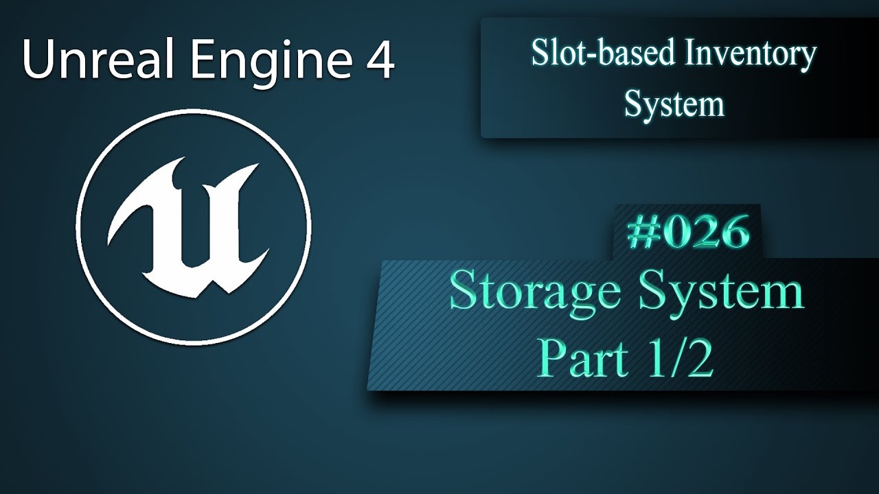 [Eng] Slot-based Inventory System: Implementing a Storage System 1/2 ...
