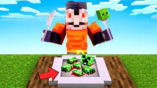 Minecraft but I can Eat MOBS!!!