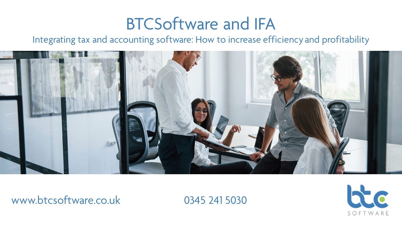 BTCSoftware and IFA: Integrating tax and accounting software - YouTube