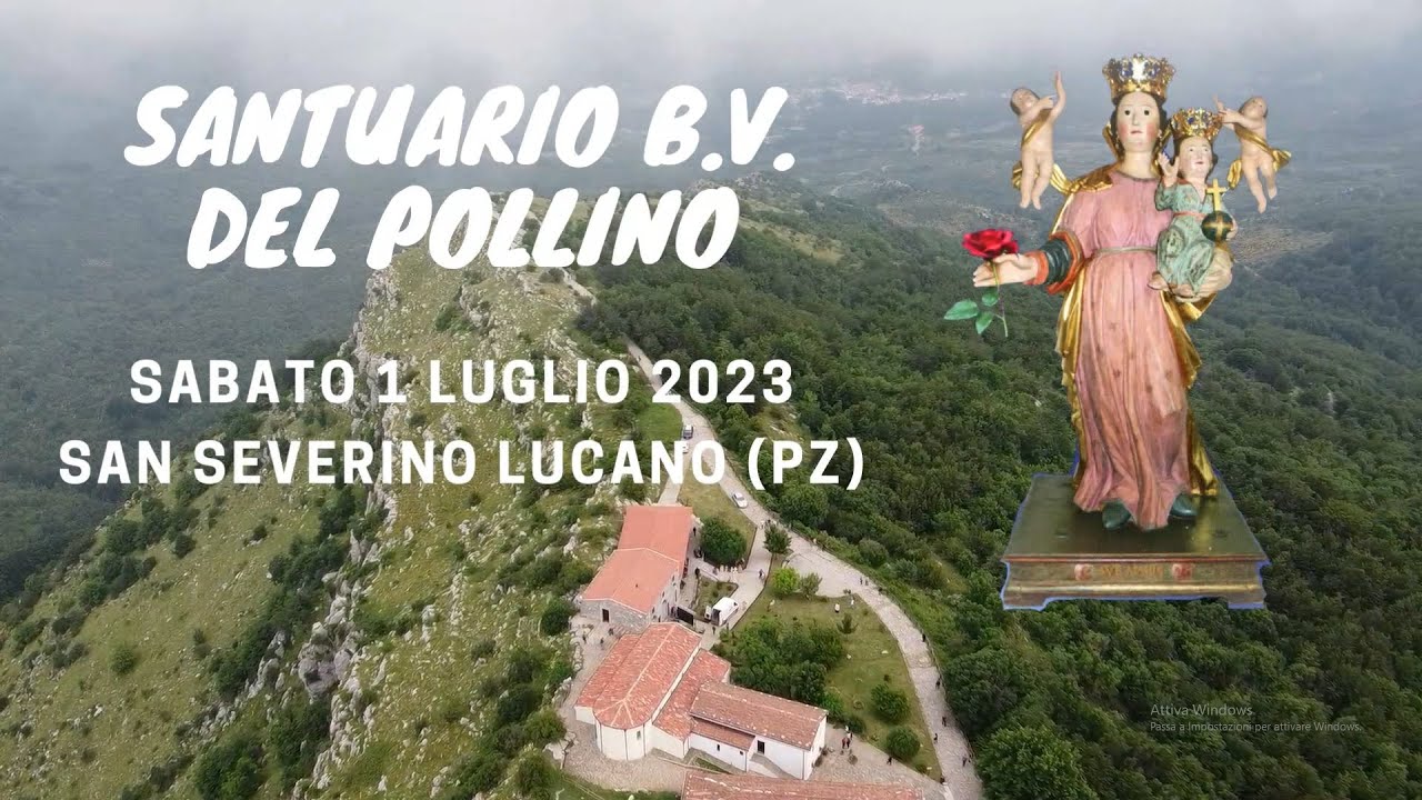 Festa Madonna del Pollino 1 Luglio 2023 - Santa Messa presieduta da S.Em. Cardinale Mauro Gambetti