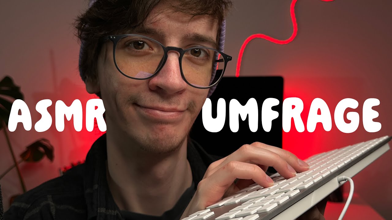 ASMR | Eine Umfrage über Gaming für DICH 📋 | Fragebogen Roleplay